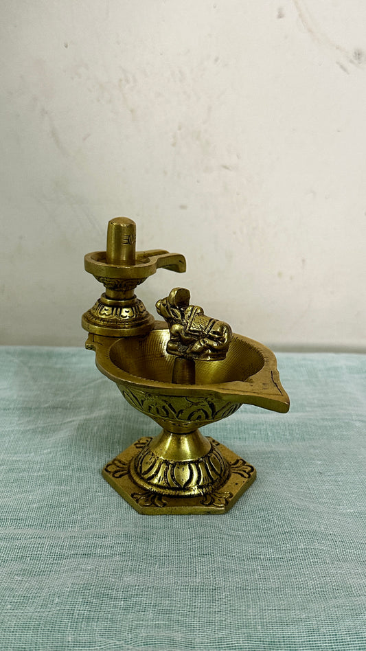 💰Value Combo – Pradosha Linga Vilakku + Pooja Kit